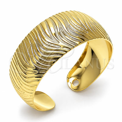 Oro Laminado Individual Bangle, Gold Filled Style Polished, Golden Finish, 07.432.0003 (Thickness, One size fits all)