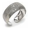 White Gold Filled Individual Bangle, Polished, Rhodium Finish, 07.432.0003.1 (Thickness, One size fits all)
