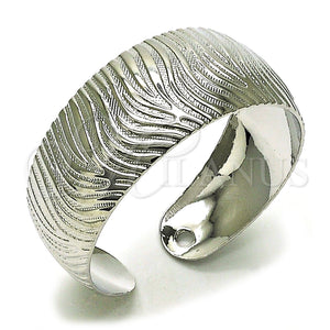 White Gold Filled Jewelry — Individual Bangle Polished 07. Thickness One size fits — main product view — SKU 159674 | Oro Laminado Blanco joyería — Individual Bangle pulido 07. Thickness One size fits — SKU 159674