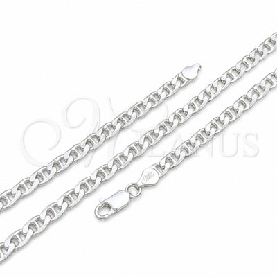 Plateada Plata Esterlina Pulsera, vista principal del producto de Plata 925 por Mayoreo, vista principal del producto