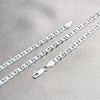 Sterling Silver Basic Necklace, Mariner Design, Polished, Silver Finish, 04.420.0020.20 (120 Gauge, 05 MM Thickness, 20 Inches Length)