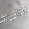Sterling Silver Basic Bracelet, Mariner Design, Polished, Silver Finish, 04.420.0021.07 (100 Gauge, 04 MM Thickness, 7 Inches Length)