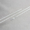 Sterling Silver Basic Necklace, Mariner Design, Polished, Silver Finish, 04.420.0024.16 (0.50 Gauge, 02 MM Thickness, 16 Inches Length)