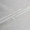 Sterling Silver Basic Necklace, Mariner Design, Polished, Silver Finish, 04.420.0024.16 (0.50 Gauge, 02 MM Thickness, 16 Inches Length)