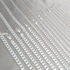 Sterling Silver Basic Necklace, Curb Design, Polished, Silver Finish, 04.420.0025.24 (220 Gauge, 08 MM Thickness, 24 Inches Length)