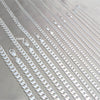 Sterling Silver Basic Necklace, Curb Design, Polished, Silver Finish, 04.420.0026.22 (200 Gauge, Thickness, 22 Inches Length)