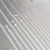 Sterling Silver Basic Necklace, Curb Design, Polished, Silver Finish, 04.420.0027.24 (180 Gauge, 07 MM Thickness, 24 Inches Length)
