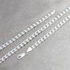 Sterling Silver Basic Bracelet, Curb Design, Polished, Silver Finish, 03.420.0030.09 (150 Gauge, 06 MM Thickness, 9 Inches Length)