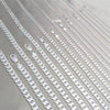 Sterling Silver Basic Necklace, Curb Design, Polished, Silver Finish, 04.420.0029.20 (120 Gauge, Thickness, 20 Inches Length)