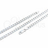 Sterling Silver Basic Necklace, Curb Design, Polished, Silver Finish, 04.420.0029.20 (120 Gauge, Thickness, 20 Inches Length)