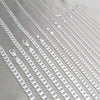 Sterling Silver Basic Necklace, Curb Design, Polished, Silver Finish, 04.420.0031.16 (100 Gauge, 04 MM Thickness, 16 Inches Length)