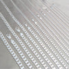 Sterling Silver Basic Necklace, Curb Design, Polished, Silver Finish, 04.420.0032.16 (0.80 Gauge, 03 MM Thickness, 16 Inches Length)