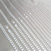 Sterling Silver Basic Necklace, Curb Design, Polished, Silver Finish, 04.420.0033.16 (0.60 Gauge, Thickness, 16 Inches Length)