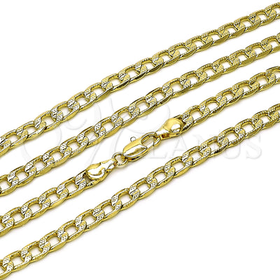 Gold Filled Gold-Filled Pave Cuban Necklace 04.213.0340.24 for wholesale, main product view
