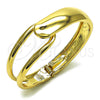 Oro Laminado Individual Bangle, Gold Filled Style Polished, Golden Finish, 07.215.0002.04 (Thickness, Size 4 (2.25 Diameter))
