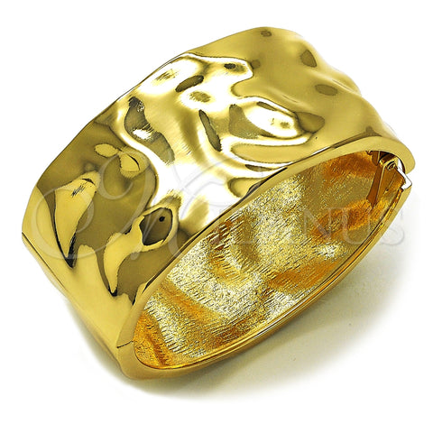 Oro Laminado Individual Bangle, Gold Filled Style Polished, Golden Finish, 07.215.0003.05