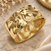 Oro Laminado Individual Bangle, Gold Filled Style Polished, Golden Finish, 07.215.0003.05 (30 MM Thickness, Size 5 (2.50 Diameter))