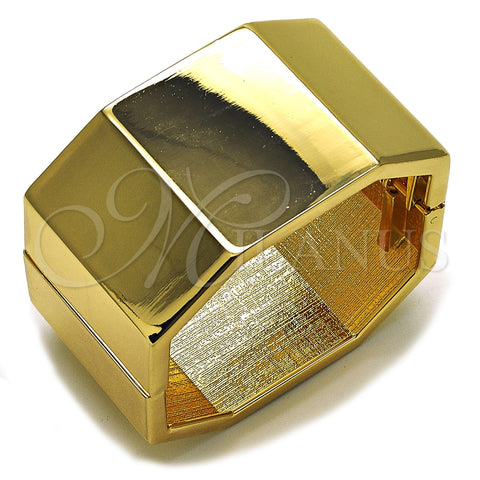 Oro Laminado Individual Bangle, Gold Filled Style Polished, Golden Finish, 07.215.0007.05