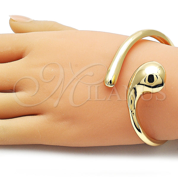 Gold Filled Jewelry — Individual Bangle Teardrop Design Polished 07. 40 MM — alternate product view — SKU 159946 | Oro Laminado joyería — Individual Bangle Teardrop diseño pulido 07. 40 MM — SKU 159946