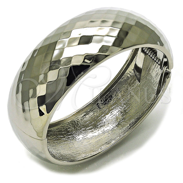 White Gold Filled Jewelry — Individual Bangle Polished 07. 24 MM Thickness Size — main product view — SKU 159950 | Oro Laminado Blanco joyería — Individual Bangle pulido 07. 24 MM Thickness Size — SKU 159950