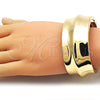 Oro Laminado Individual Bangle, Gold Filled Style Polished, Golden Finish, 07.215.0013.05 (40 MM Thickness, Size 5 (2.50 Diameter))