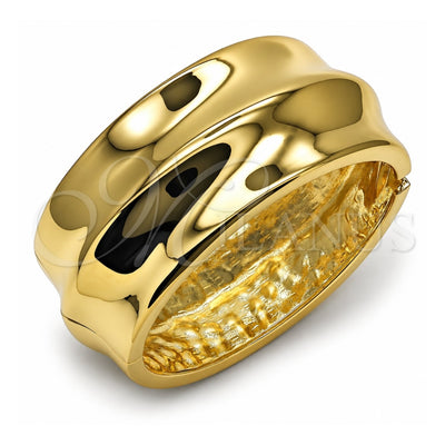 Oro Laminado Individual Bangle, Gold Filled Style Polished, Golden Finish, 07.215.0013.05 (40 MM Thickness, Size 5 (2.50 Diameter))