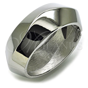 White Gold Filled Jewelry — Individual Bangle Polished 07. 30 MM Thickness Size — main product view — SKU 159958 | Oro Laminado Blanco joyería — Individual Bangle pulido 07. 30 MM Thickness Size — SKU 159958
