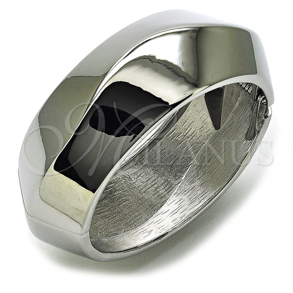 White Gold Filled Jewelry — Individual Bangle Polished 07. 30 MM Thickness Size — main product view — SKU 159958 | Oro Laminado Blanco joyería — Individual Bangle pulido 07. 30 MM Thickness Size — SKU 159958