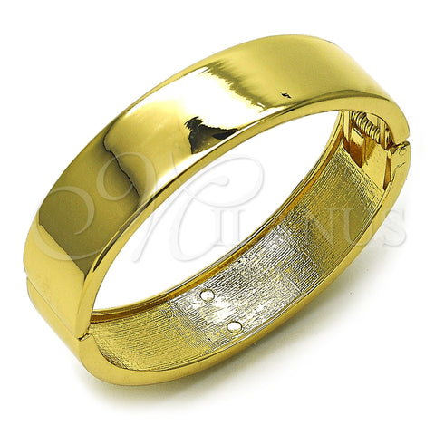 Oro Laminado Individual Bangle, Gold Filled Style Polished, Golden Finish, 07.215.0017.05 (Thickness, Size 5 (2.50 Diameter))