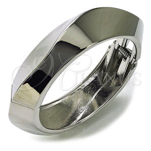 White Gold Filled Jewelry — Individual Bangle Polished 07. Thickness Size 5 2.50 — main product view — SKU 159962 | Oro Laminado Blanco joyería — Individual Bangle pulido 07. Thickness Size 5 2.50 — SKU 159962