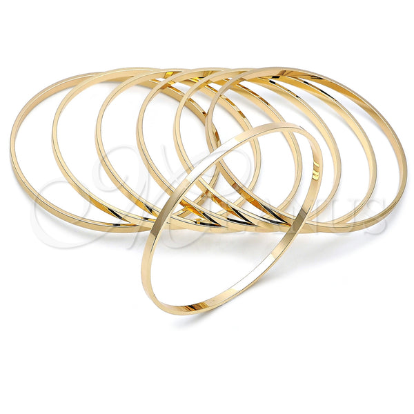 Gold Filled Jewelry — Semanario Bangle Polished 07.63. 03 MM Thickness Size — main product view — SKU 160112 | Oro Laminado joyería — Semanario Bangle pulido 07.63. 03 MM Thickness Size — SKU 160112