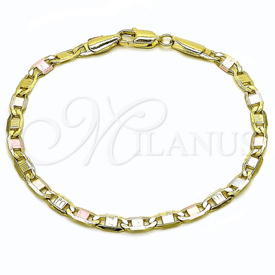 Dorado Oro Laminado Pulsera, vista principal del producto por Mayoreo, vista principal del producto
