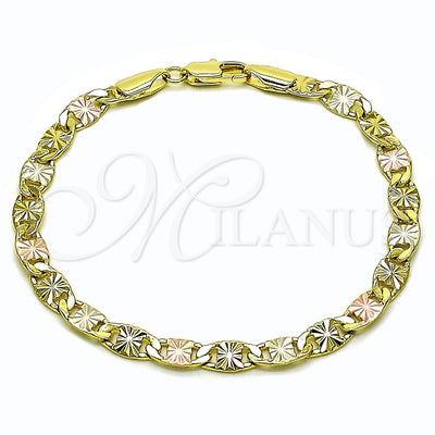 Dorado Oro Laminado Pulsera, vista principal del producto por Mayoreo, vista principal del producto