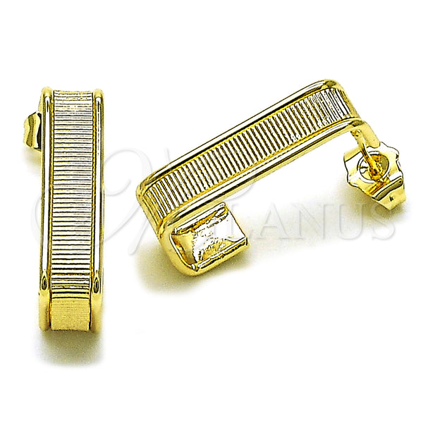 Gold Filled Hoop Earrings — Small Hoop Diamond Cutting 02. — main product view — SKU 160336 | Oro Laminado aretes de aro — aro pequeño Diamond Cutting 02. — SKU 160336