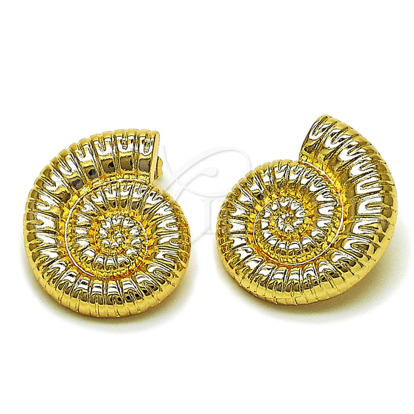 Gold Filled Gold-Filled Snail Earrings 02.163.0388 for wholesale, main product view