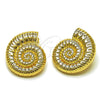 Gold Filled Ring — Stud Earring Snail Design Polished 02. — alternate product view — SKU 160349 | Oro Laminado anillo — Stud Earring Snail diseño pulido 02. — SKU 160349