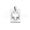 Stainless Steel Fancy Pendant, Eagle Design, Polished, Steel Finish, 05.63.1171