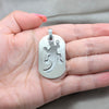Stainless Steel Fancy Pendant, Lizard Design, Polished, Steel Finish, 05.63.1175