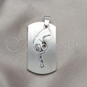 Stainless Steel Pendant — Fancy Pendant Polished 05.63. — main product view — SKU 160454 | Acero Inoxidable dije — elegante Pendant pulido 05.63. — SKU 160454