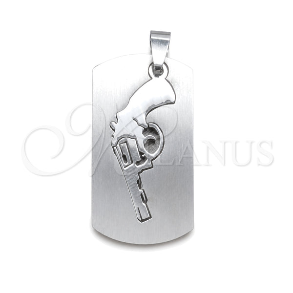 Stainless Steel Fancy Pendant, Polished, Steel Finish, 05.63.1176