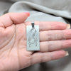 Stainless Steel Fancy Pendant, Scorpion Design, Polished, Steel Finish, 05.63.1177