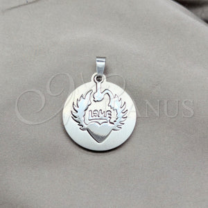Stainless Steel Pendant — Fancy Pendant Polished 05.63. — main product view — SKU 160467 | Acero Inoxidable dije — elegante Pendant pulido 05.63. — SKU 160467