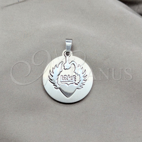 Stainless Steel Pendant — Fancy Pendant Polished 05.63. — main product view — SKU 160467 | Acero Inoxidable dije — elegante Pendant pulido 05.63. — SKU 160467
