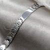 Stainless Steel Solid Bracelet, Polished, Steel Finish, 03.63.22913.08 (13 MM Thickness, 8 Inches Length)