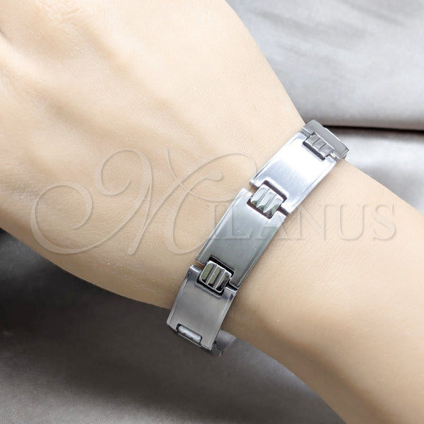 Stainless Steel Bracelet — Solid Bracelet Polished 03.63. 13 MM Thickness 8 — alternate product view — SKU 160470 | Acero Inoxidable brazalete — sólido Bracelet pulido 03.63. 13 MM Thickness 8 — SKU 160470