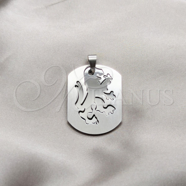 Stainless Steel Fancy Pendant, Polished, Steel Finish, 05.63.1186