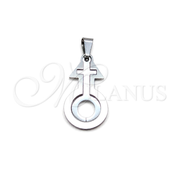 Stainless Steel Pendant — Fancy Pendant Polished 05.63. — main product view — SKU 160482 | Acero Inoxidable dije — elegante Pendant pulido 05.63. — SKU 160482
