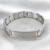 Stainless Steel Solid Bracelet, Polished, Steel Finish, 03.63.22925.08