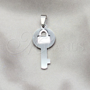 Stainless Steel Pendant — Fancy Pendant key Design Polished 05.63. — main product view — SKU 160487 | Acero Inoxidable dije — elegante Pendant key diseño pulido 05.63. — SKU 160487