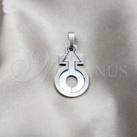 Stainless Steel Fancy Pendant, Polished, Steel Finish, 05.63.1192